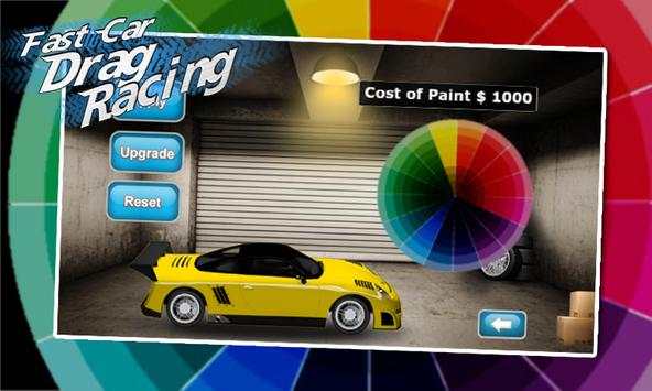 Fast Car Drag Racing screenshot 5