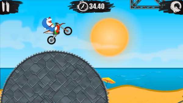 Doraemon games moto rider screenshot 1