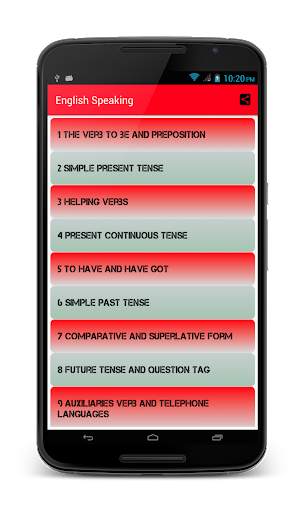 English Speaking (Offline) screenshot 1