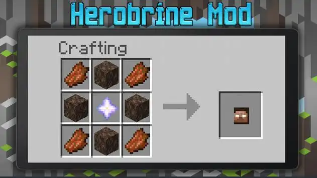 Herobrine Mod Minecraft screenshot 2