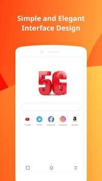 5G Browser screenshot 1