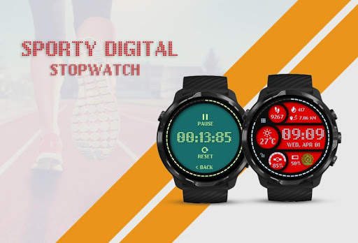 Sporty Digital Watch Face screenshot 5