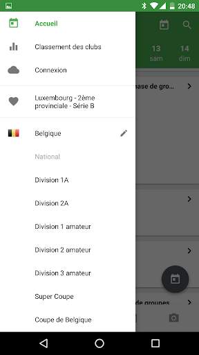 Résultats foot live Belgique screenshot 2