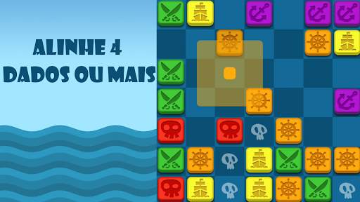 Pirate's Dice: 4 em linha. Conectar 4 jogo screenshot 5