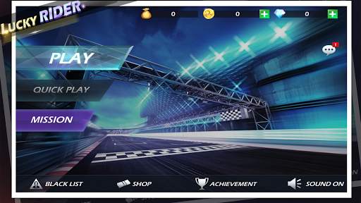 Lucky Rider - Crazy Moto Racing Game screenshot 1