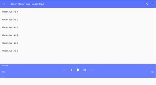 Mazan Jiya - Audio Mp3 screenshot 3