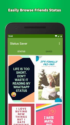 Status for WhatsApp - Status Saver screenshot 1