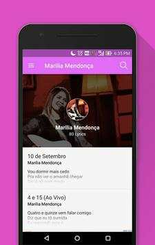 Músicas de Marilia Mendonça screenshot 1