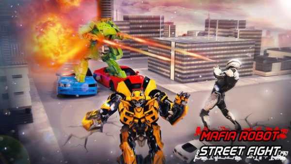 Mafia Robot Fighting Games: Transform Ring Fight 2 screenshot 1