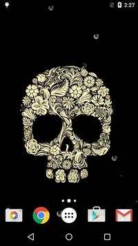 Skulls Live Wallpaper HD screenshot 3