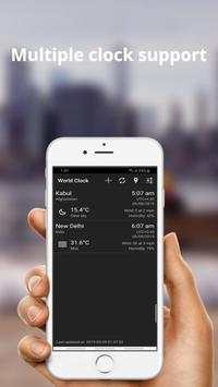 World Clock & Weather Widget screenshot 5