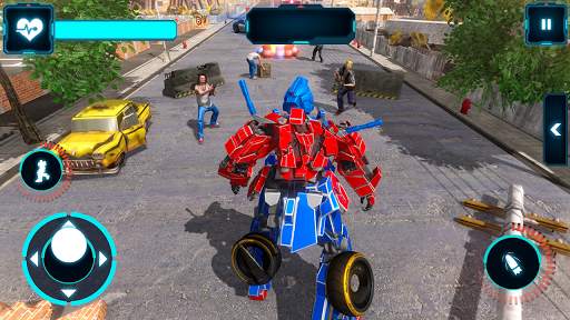Car Robot Transformation Game: New Robot Game 2021 screenshot 5