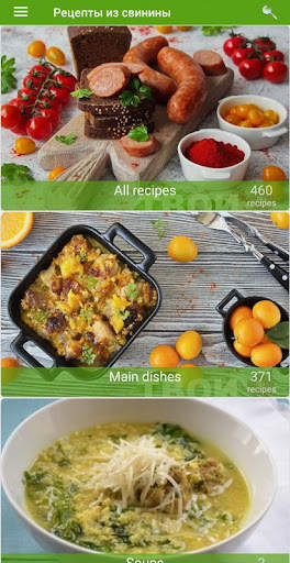 Pork recipes screenshot 1