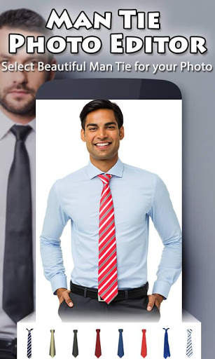 Man Tie Photo Editor 2 تصوير الشاشة