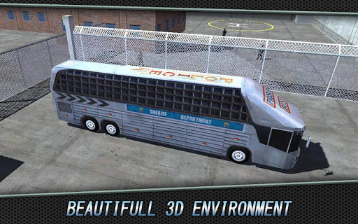 3D Polisi Penjara Transportasi screenshot 4