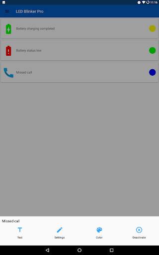 LED Blinker Notifications Lite AoD-Manage lights screenshot 12