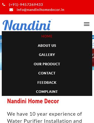 Nandini Home Decore - Find The Best RO Purifier 3 تصوير الشاشة
