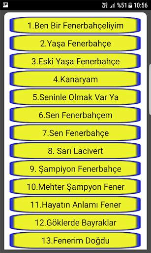 Sarı Kanaryam Marşları screenshot 2