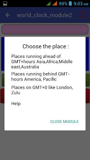 World Time Clock screenshot 2