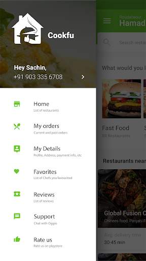 Cookfu User - Ionic Template screenshot 6