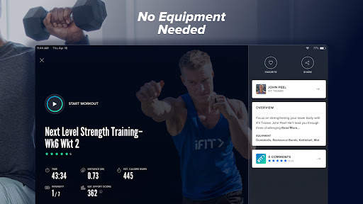 iFIT - At Home Fitness Coach screenshot 14
