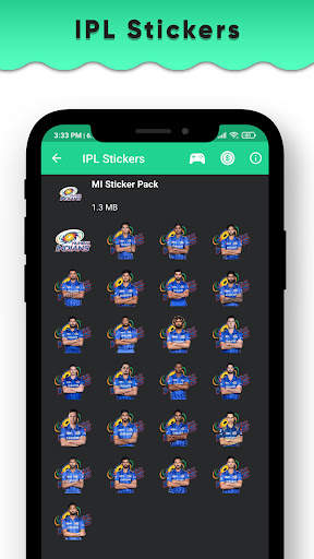 IPL 2021 Stickers for Whatsapp - IPL WAStickerApps screenshot 3