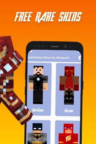 Superhero Skins for Minecraft PE screenshot 4