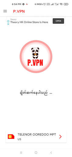 P-VPN screenshot 1