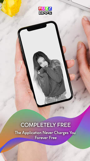 Black Pink Lock Screen 🔒 screenshot 5