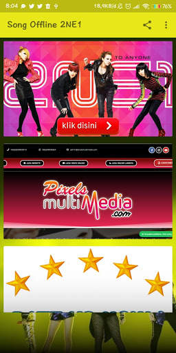 Song Offline 2NE1 screenshot 1