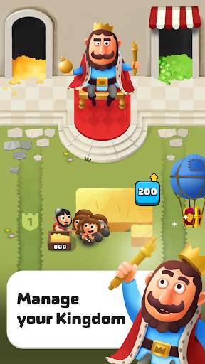 Idle King - Clicker Tycoon скриншот 1