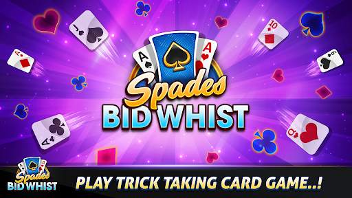 Bid Whist Spades Card Games screenshot 1
