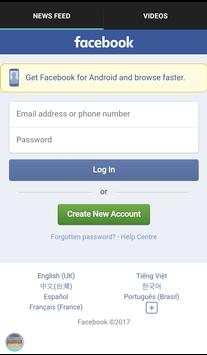 Save Videos From Facebook screenshot 1