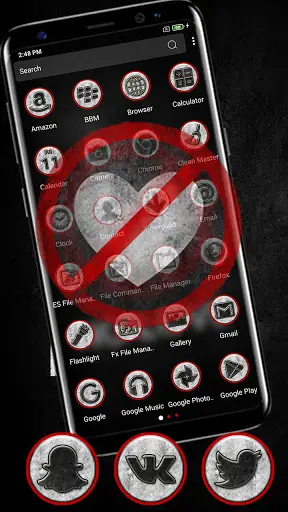 No Love Theme screenshot 2