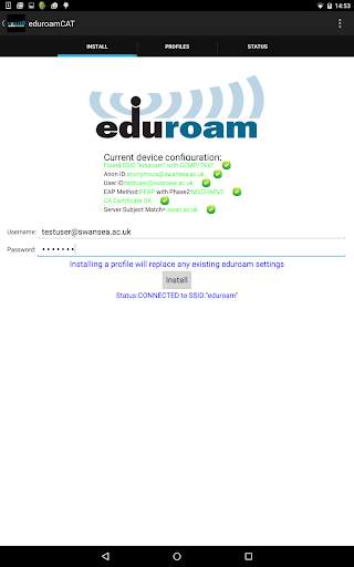 eduroam CAT скриншот 4