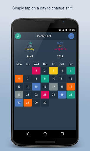 PlanMyShift - Dienstplan screenshot 1