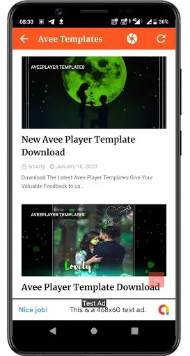 Avee Player Template Download - Avee Baba screenshot 3