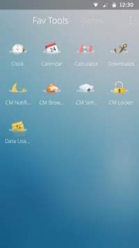 Swimming CM Launcher theme screenshot 2