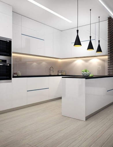 Modern kitchen decorations without net 4 تصوير الشاشة