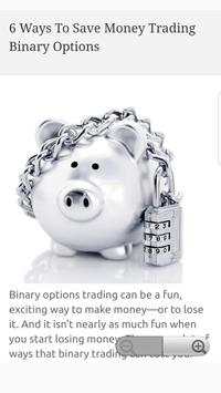 Trading Binary Options to Save Money скриншот 3