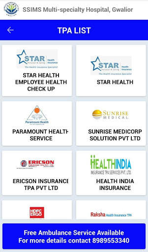 SSIMS AYUSHMAN HEALTH APP screenshot 3