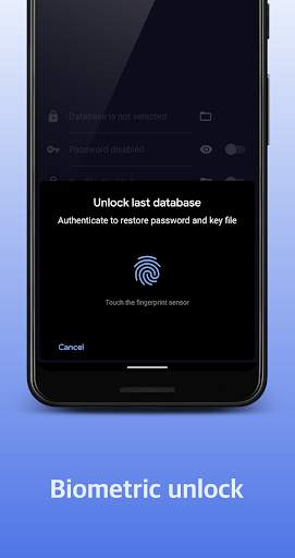 KPass: password manager 1 تصوير الشاشة