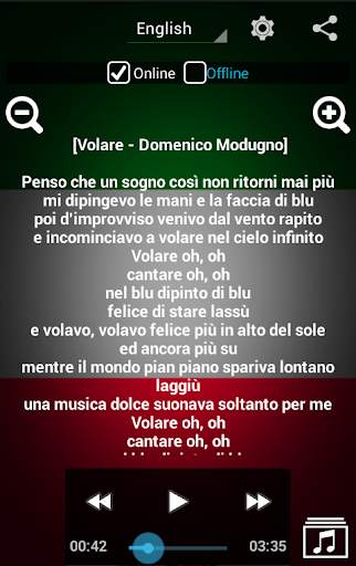 Learn Italian with Music screenshot 2