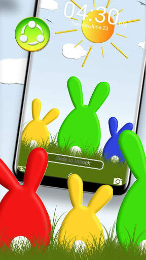 Easter Bunny Theme Launcher screenshot 4