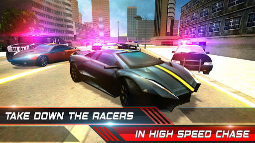 POLICE CAR CHASE SIMULATOR 2K18 - Free Car Games screenshot 2