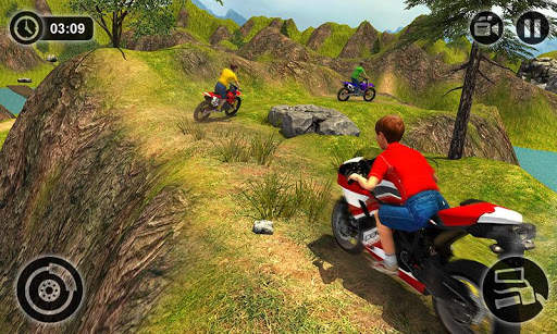 Kids Downhill Mountain Motorbi screenshot 3