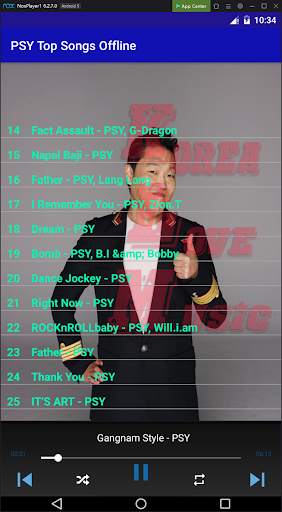 PSY Top Songs Offline screenshot 2