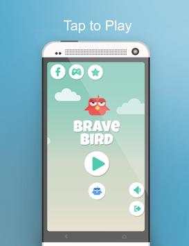 Brave Angry Bird скриншот 1
