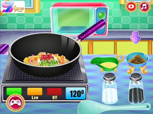 Snack Food trucks Chef and fashion - dress up Game screenshot 5