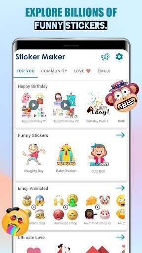 Sticker Maker for WhatsApp screenshot 1